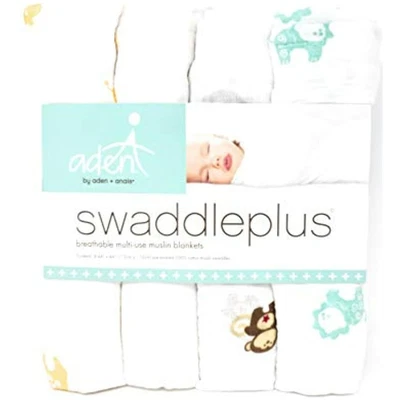aden + Anais Manta Envoltura Boutique Muselina Mantas para Niñas y Niños Bebé Foto 1 de 4