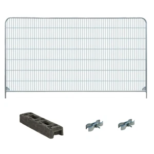 Temporary Fencing Panels Site Security Heras Type Fence  Value Pack - Picture 1 of 10