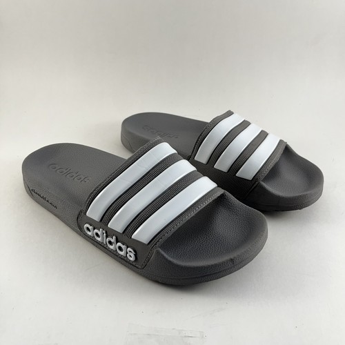 Adidas uomo Adilette slide doccia grigio taglia 4