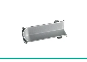 Fuchs Design Fussleiste Sockelleiste u. Zubehör 6cm Aluminium silber matt - Bild 1 von 9