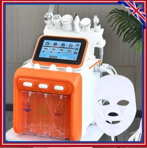 7 in1 Spa Hydra Water Facial Cleaner Aqua Peel Hydro Dermabrasion Beauty Machine - Picture 1 of 24
