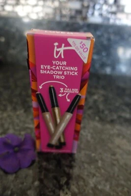 IT Cosmetics Superhero Shadow Stick Trio Shade Super Slate, Taupe, Bare & Brave - Image 1 of 4