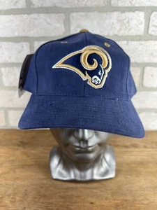 Vintage Neu mit Etikett St Louis Rams Mütze Kappe Spiel Tag Logo Leichtathletik Los Angeles - Bild 1 von 5