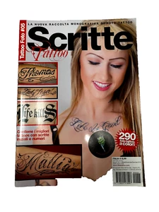 Tribal Jewelry® -Scritte TATTOO Zeitschrift-Symbole Motive Übungsbuch-INKgrafiX® - Picture 1 of 5