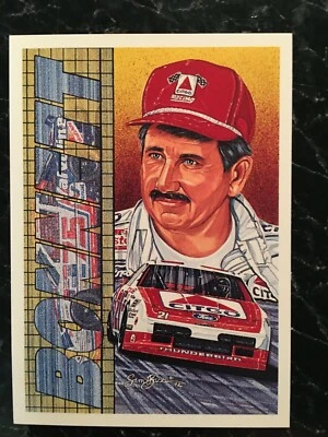 Neil Bonnett 1992 MAXX RACING Card SAM BASS NASCAR Card #10 - Image 1 of 3