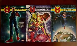 Miracleman Standard HC Vols 1-3, COMPLETE RUN by ALAN MOORE, Marvel OOP