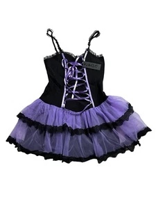 Widow Veiled Gloom Corset Dress Medium Tutu Dollskill Dolls Kill Kawaii Ddlg - Imagen 1 de 7