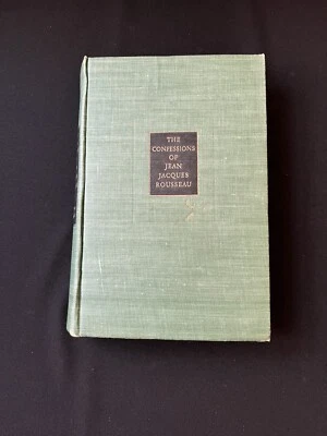 Confessions of Jean Jacques Rousseau—1945—Modern Library—Hardcover—Vintage—VG - Image 1 of 4