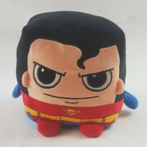 Six Flags DC Justice League Unlimited Superman 9" Kawaii Plush Cube - Picture 1 of 4