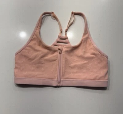 Lorna Jane Star 印花 Runaway 芭蕾舞女演员运动胸罩网眼镂空健身房文胸 — 第 1/4 张图片