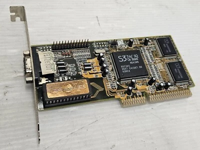 S3 Trio 3D, 4MB, AGP, EAGLES E852, VIDEO CARD - WORKING! - Image 1 of 4