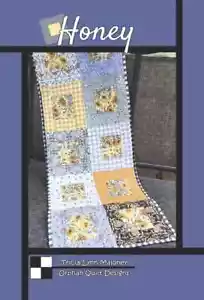 Honey Table Runner Quilt Pattern - Picture 1 of 2