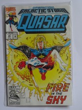 Quasar #34 NM  Marvel Comics 1989 series