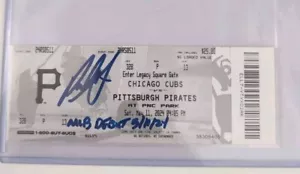 Paul Skenes Signed/Auto 2024 MLB Debut Full Ticket 5/11/24 "Inscribed" MLB Holo - Picture 1 of 7