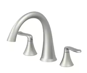 Jacuzzi MX22826 Piccolo Deck montiert römischer Wannenfüller - gebürstetes Nickel neu - Bild 1 von 3