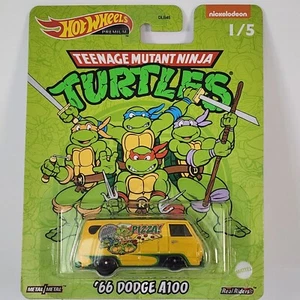 HOT WHEELS Premium Pop Culture TEENAGE MUTANT NINJA TURTLES '66 DODGE A100 NEU - Bild 1 von 7