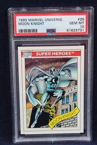 1990 Impel Marvel Universe #26 Moon Knight Marc Spector PSA 10 Gem MT - Picture 1 of 4