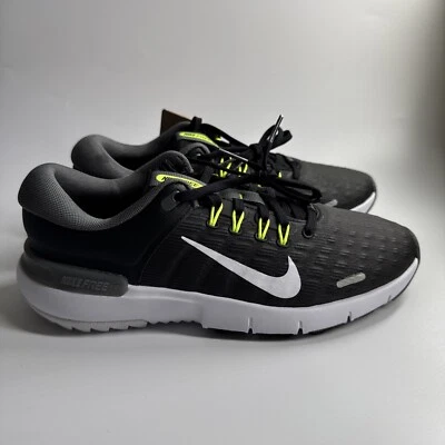 Nike Para Hombre Talla 8.5 Free Golf NN Zapato Negro/Gris Hierro/Voltio/Blanco FN0332-001 NUEVO Foto 1 de 4