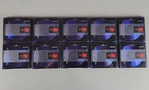 10 x MiniDiscos Sony MDW 74 (1994) min Old School - Imagen 1 de 5