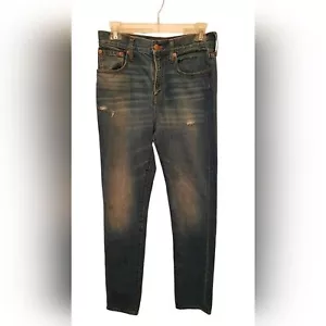 Madewell Jeans Womans 26 Blue The Perfect Vintage Tapered Denim Classic Preppy - Picture 1 of 12