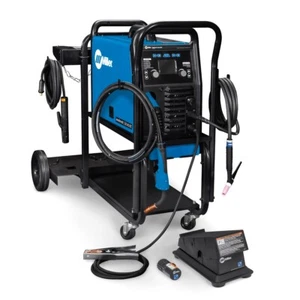 Miller Multimatic 220 AC/DC Welder w/Dual Cart and Wireless Control (951000104) - Picture 1 of 5