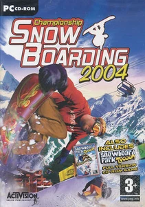Championship SNOW BOARDING & Snowboard Park Tycoon - US SELLER -  BOX! - Picture 1 of 3