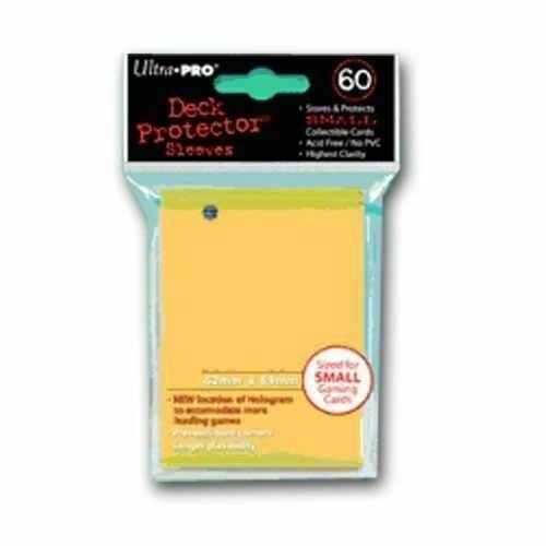 Ultra pro 82970 - Deck Schutz Small Sleeves 60 gelb