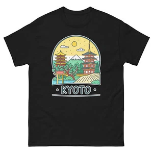 Kyoto World Travel Urban Area City T-Shirt - Picture 1 of 13