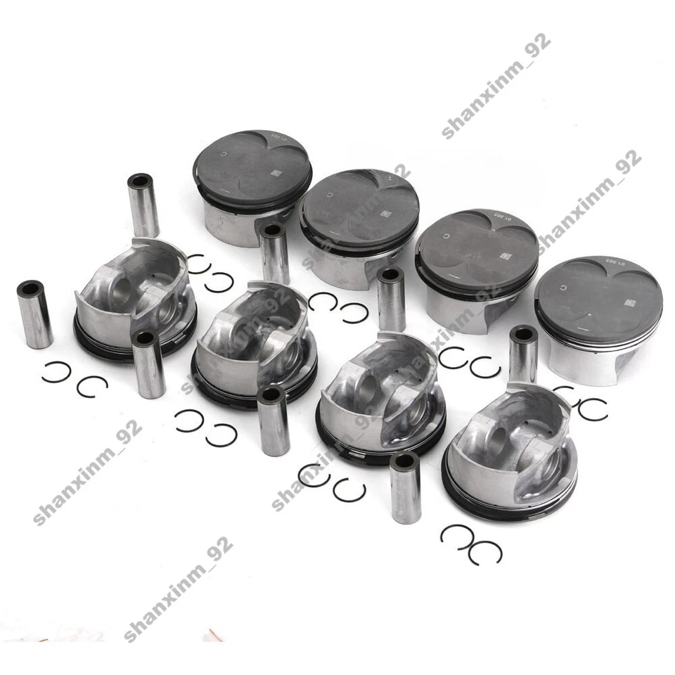 STD 8pcs Pistons Rings Set Φ92mm for BMW 545i 745i X5 E60 E61 E63 E64 N62 4.4L - Image 1 of 4