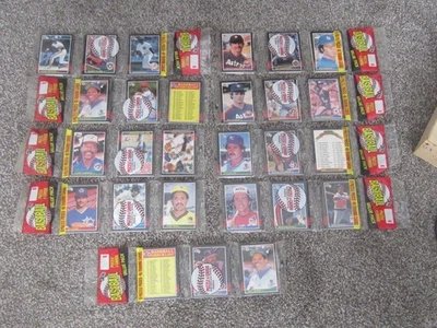 9 - 1985 Donruss Baseball Rack Packs Possible Kirby Puckett, Clemens RC's Mint - Image 1 of 4