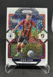 2022-23 Panini Prizm Premier League Lewis Cook White Sparkle Prizm SSP #220 - Bild 1 von 2
