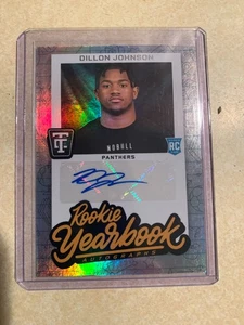 2024 Panini Certified #RYA-DJN Dillon Johnson Rookie Yearbook Autograph (RC, AU) - Bild 1 von 1