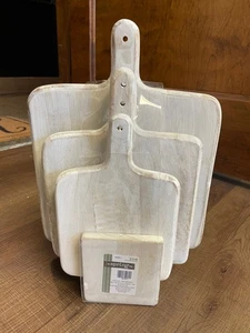 Juego de 4 tablas de cortar madera The Spring Shop - Imagen 1 de 4