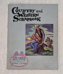 Country & Western Scrapbook 13th Edition 1965 Johnny Cash Loretta Lynn - Picture 1 of 13