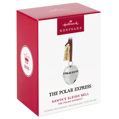 Santa's Sleigh Bell | The Polar Express | Hallmark Keepsake Ornament 2025 - image 1 of 4