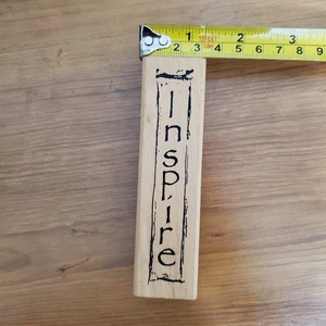 2001 Art Impressions I-2016 Inspire Rubber Stamp - Picture 1 of 3