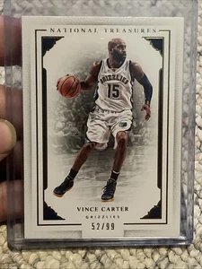 Panini National Treasures Vince Carter /99 - Bild 1 von 2