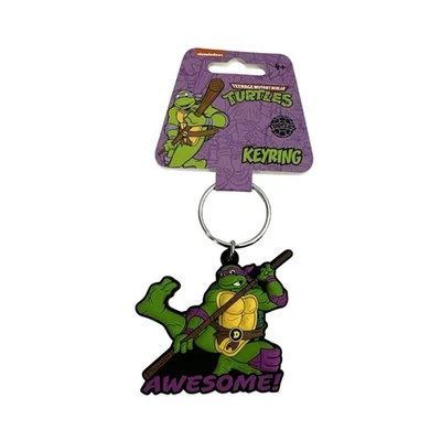 Llavero de goma corte láser Donatello Teenage Mutant Ninja Turtles Foto 1 de 3