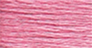 DMC 115 3-604  Pearl Cotton Skein Size 3 16.4yd-Light Cranberry - Picture 1 of 1