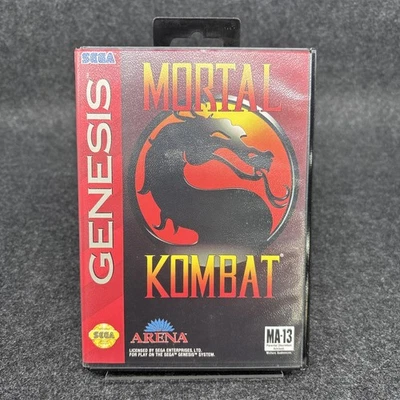 Mortal Kombat (Sega Genesis) - CIB Authentic Great Condition - Image 1 of 4