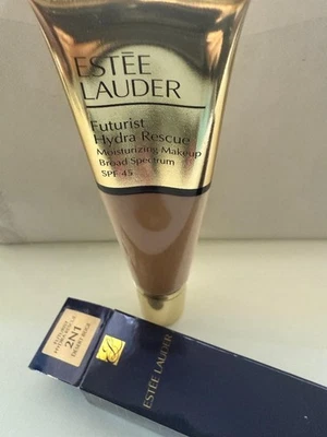 Estee Lauder Futurist Hydra Rescue Moisturizing Makeup 2W1 Dawn SPF 45 Boxed New - Image 1 of 3