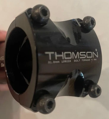 Thomson Stem X4 Black 10° 100mm Bike Stem Bicycle Accessory - Image 1 of 3