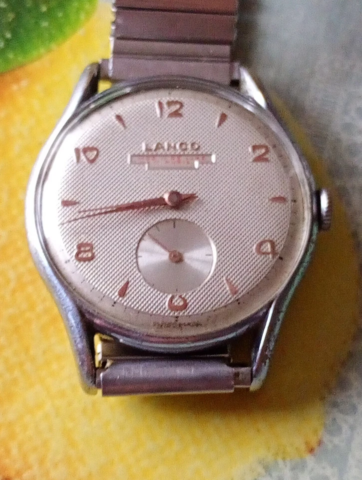 Orologio Lanco Anni 50 Manuale Funzionante Vintage - Immagine 1 di 1