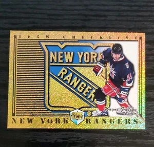 1998 Pacific Dynagon Ice Team Checklists #17 Wayne Gretzky - Picture 1 of 2