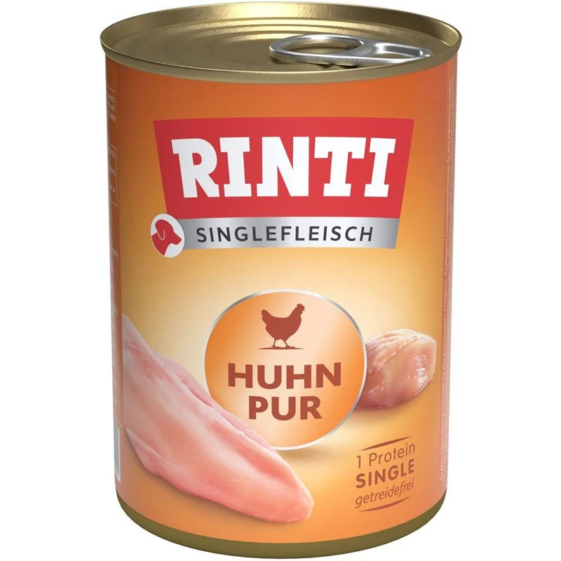 Rinti Sensible Huhn pur | 12x 400g Nassfutter für allergische Hunde - Bild 1 von 1