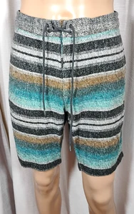Vissla Men's Sz XL Surfer Tweed Board Shorts Drawstring 100% Cotton Beach Preppy - Picture 1 of 14