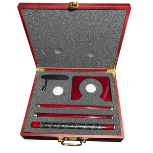 Golf Putter Reisekoffer Office Hardcase 4 Stück Putter Rechtshänder Neu - Bild 1 von 17