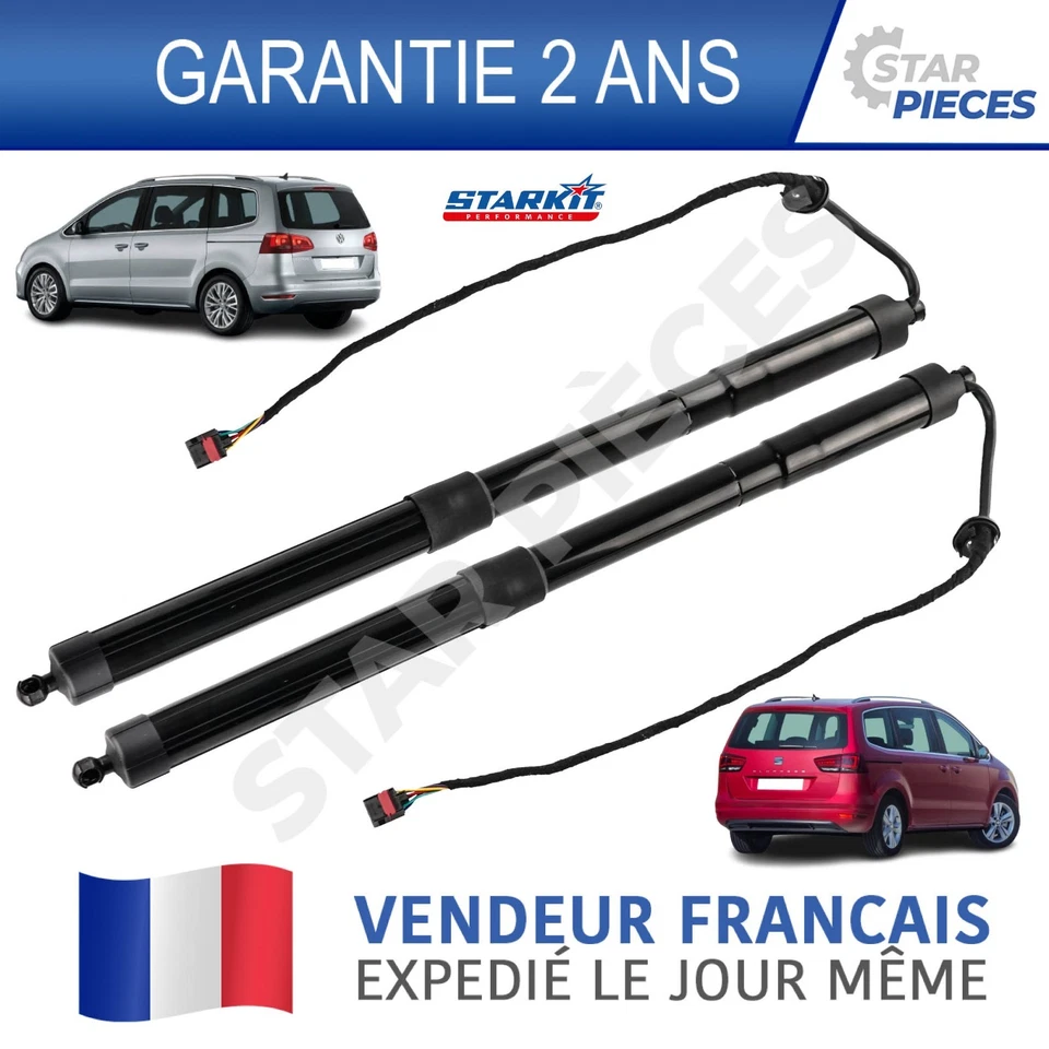 STARKIT PERFORMANCE 2 vérins de coffre électrique pour SEAT ALHAMBRA 2 VW SHARAN 2 2010-2022