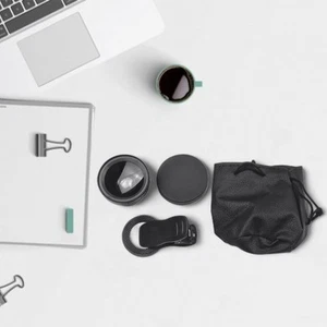 Reveal the Intricate Details Macro Lens Kit with 0 45X Wide Angle Attachment - Zdjęcie 1 z 23