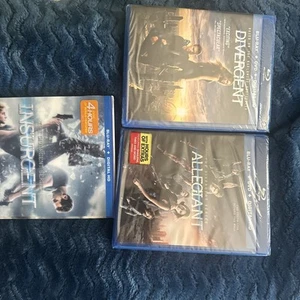 All 3 Divergent Movies New On Blu Ray - Picture 1 of 8